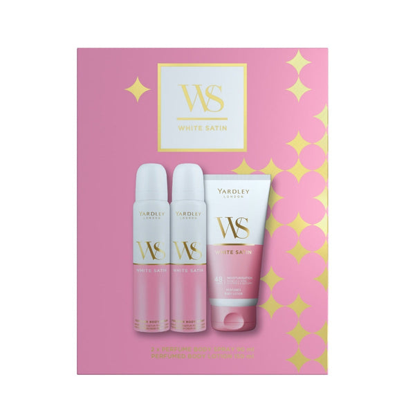 White Satin Deodorant Gift Set