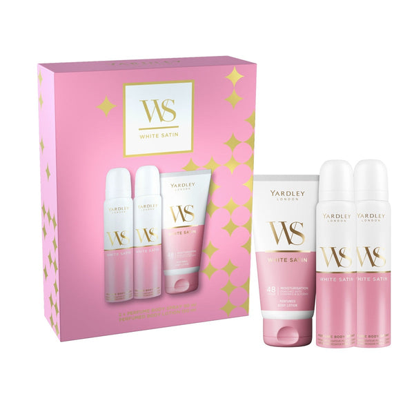 White Satin Deodorant Gift Set